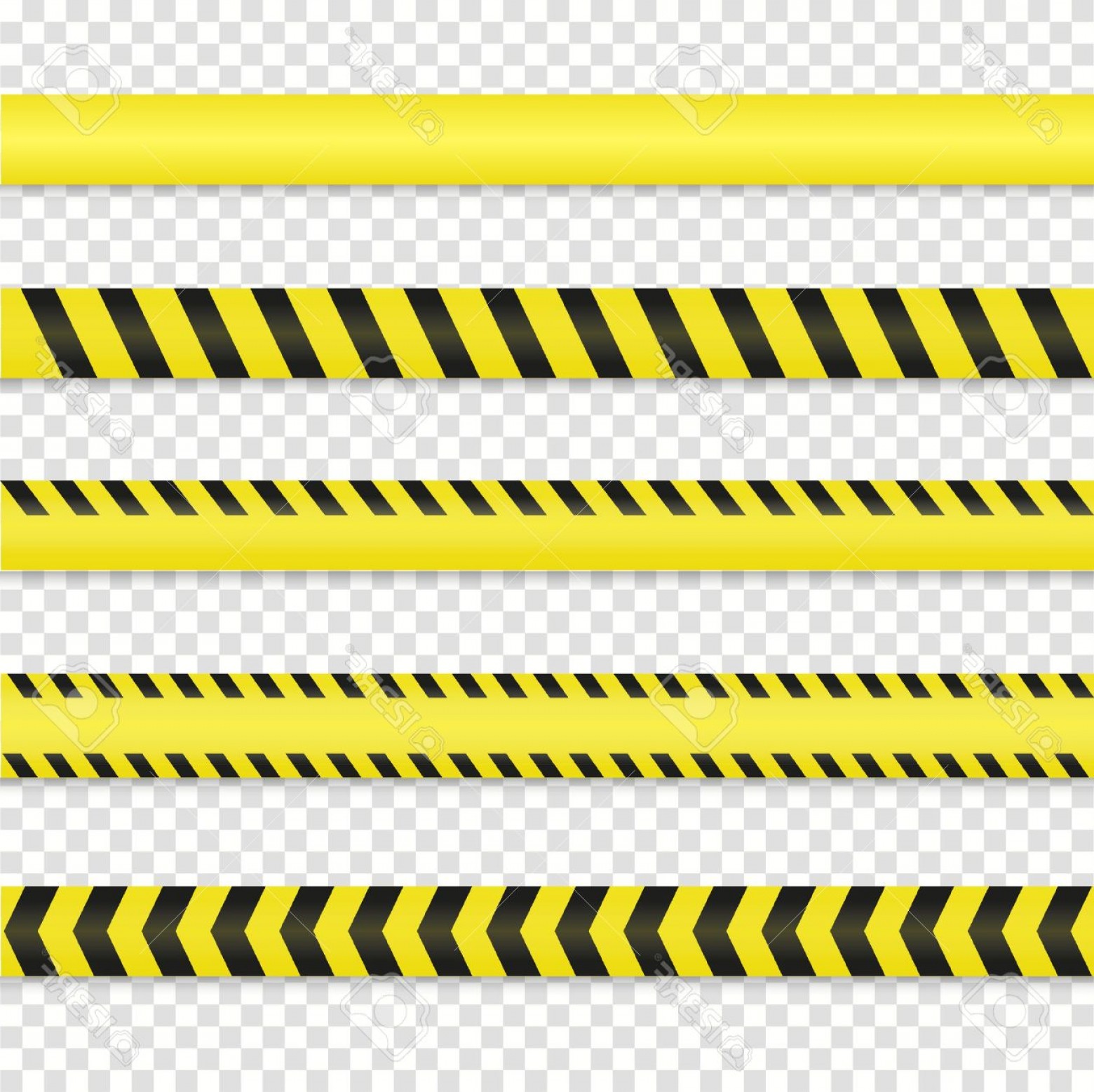 1560x1557 Photostock Vector Police Line And Danger Tape Set Warning Tape