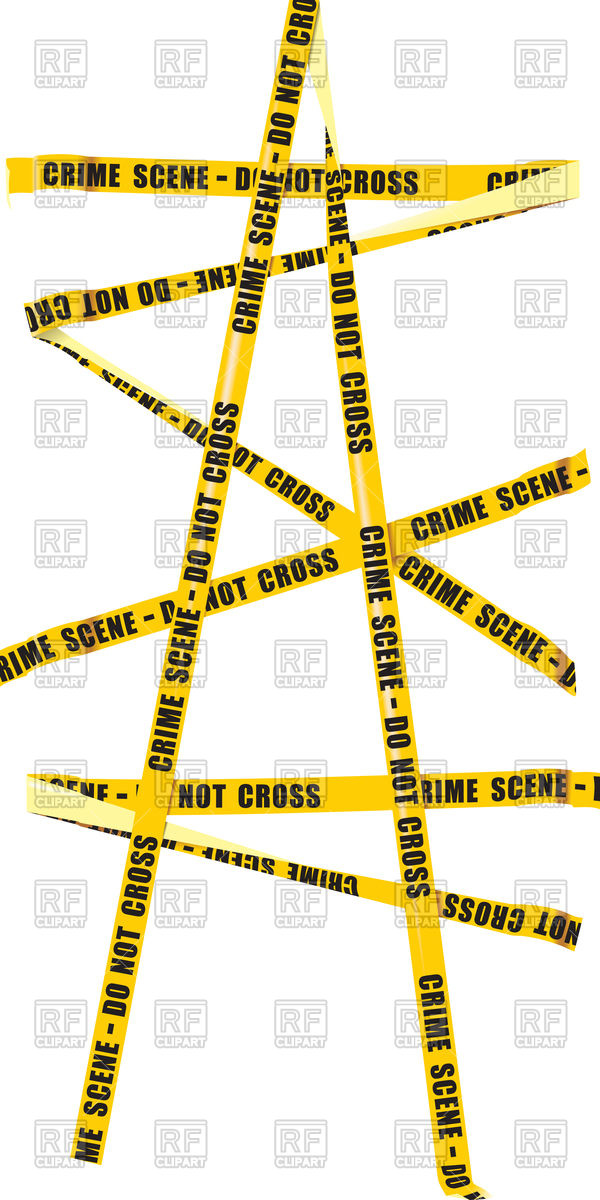 600x1200 Yellow Police Tape With Words