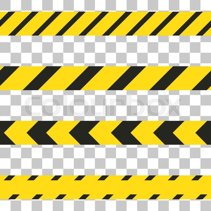 800x800 Do Not Cross The Line Caution Vector Tape. Seamless Police Warning