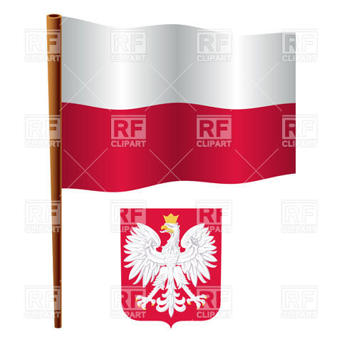 480x480 Poland Flag And Coat Of Arms Vector Image Vector Artwork Of
