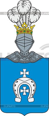 168x400 Polish Family Coat Of Arms Lubicz Stock Vector Graphics Cliparto