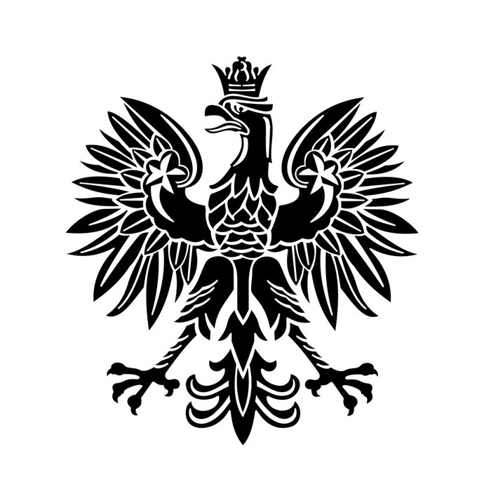 690x690 Polish Eagle Poland Emblem Bird Graphics By Vectordesign On Zibbet