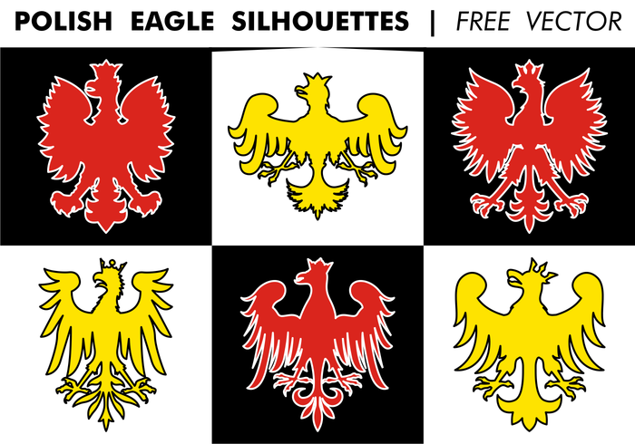 700x490 Polish Eagle Silhouettes Free Vector Free Vectors Ui Download