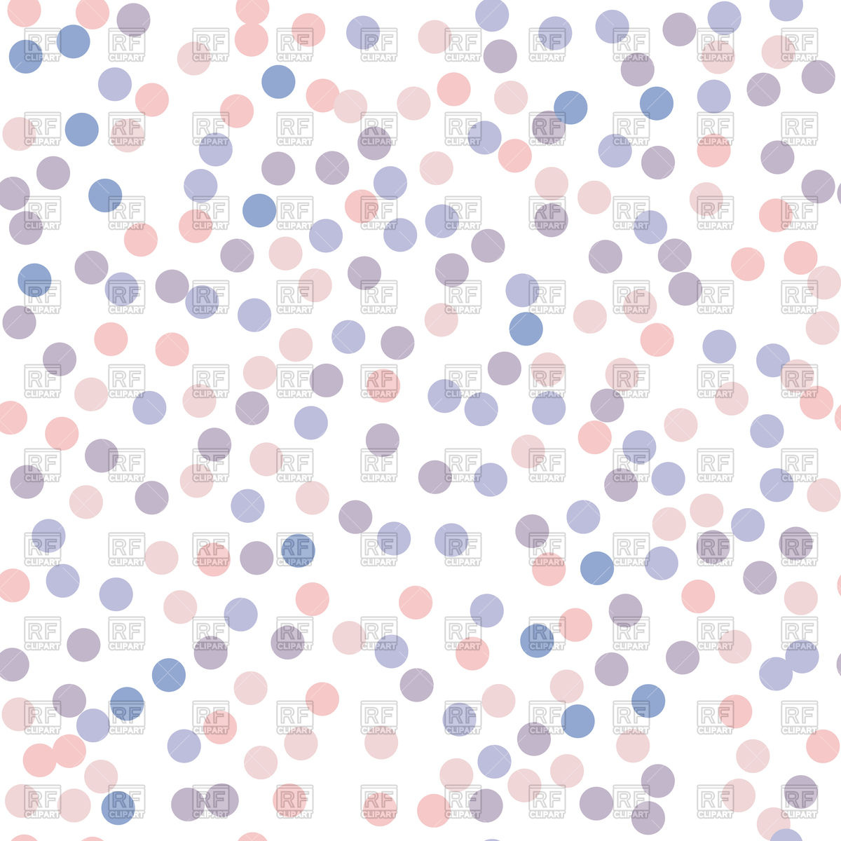 1200x1200 Polka Dot Seamless Background Vector Image Vector Artwork Of