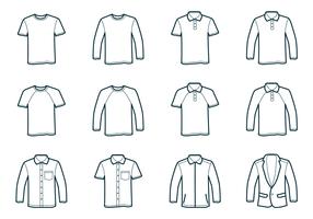 286x200 Polo T Shirt Vector Template