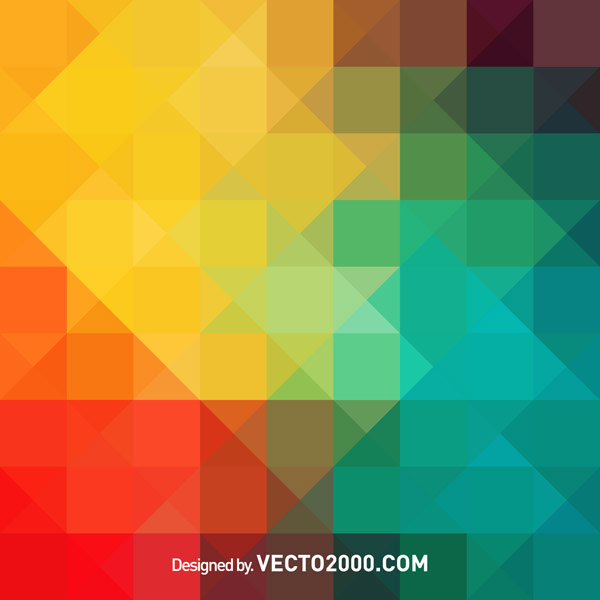 600x600 Free Abstract Polygonal Background Vectors