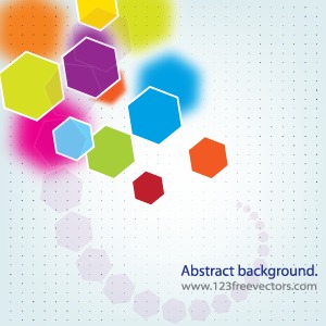 300x300 Abstract Polygon Background Vector