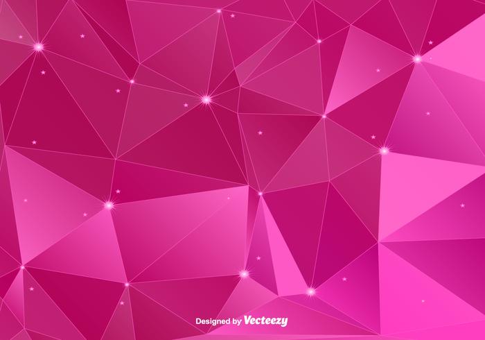 700x490 Pink Polygonal Vector Background
