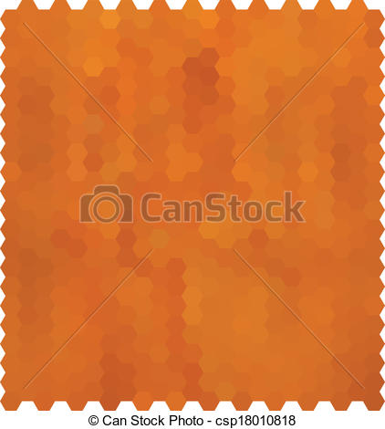 422x470 Background With Colored Polygon. Abstract Vector Background