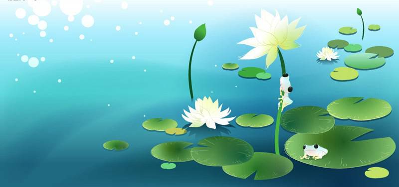 800x376 Vector Pond Art Vector Free Vector Download