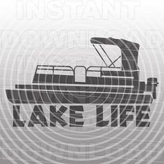 236x236 Pontoon Boat Svg File,boating Svg File,boat Life Svg Vector Clip