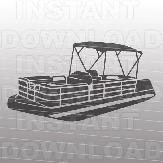570x570 Pontoon Boat Svg Fileboating Svg Fileboat Life Svg Vector Etsy