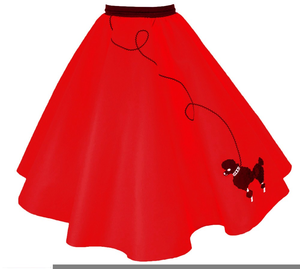 300x269 Free Poodle Skirt Clipart Free Images