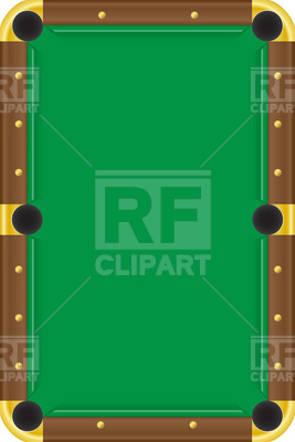 267x400 Green Snooker Table Vector Image Vector Artwork Of Sport And