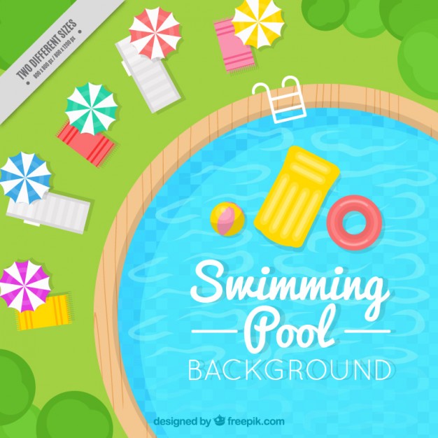 626x626 Stylish Swimming Pool Background Vector Free Download