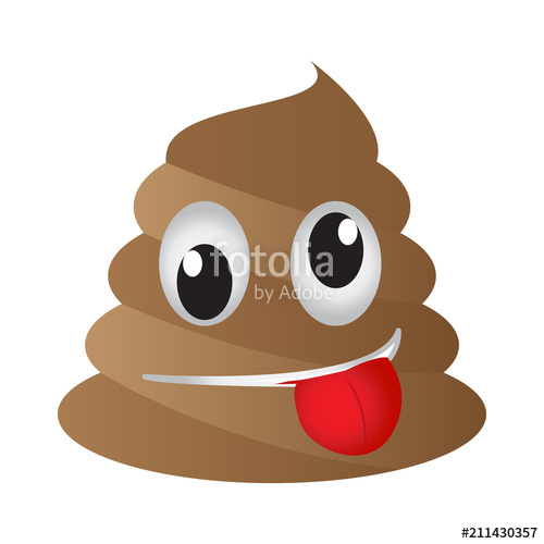 500x500 Crazy Poop Emoji Stock Image And Royalty Free Vector Files On