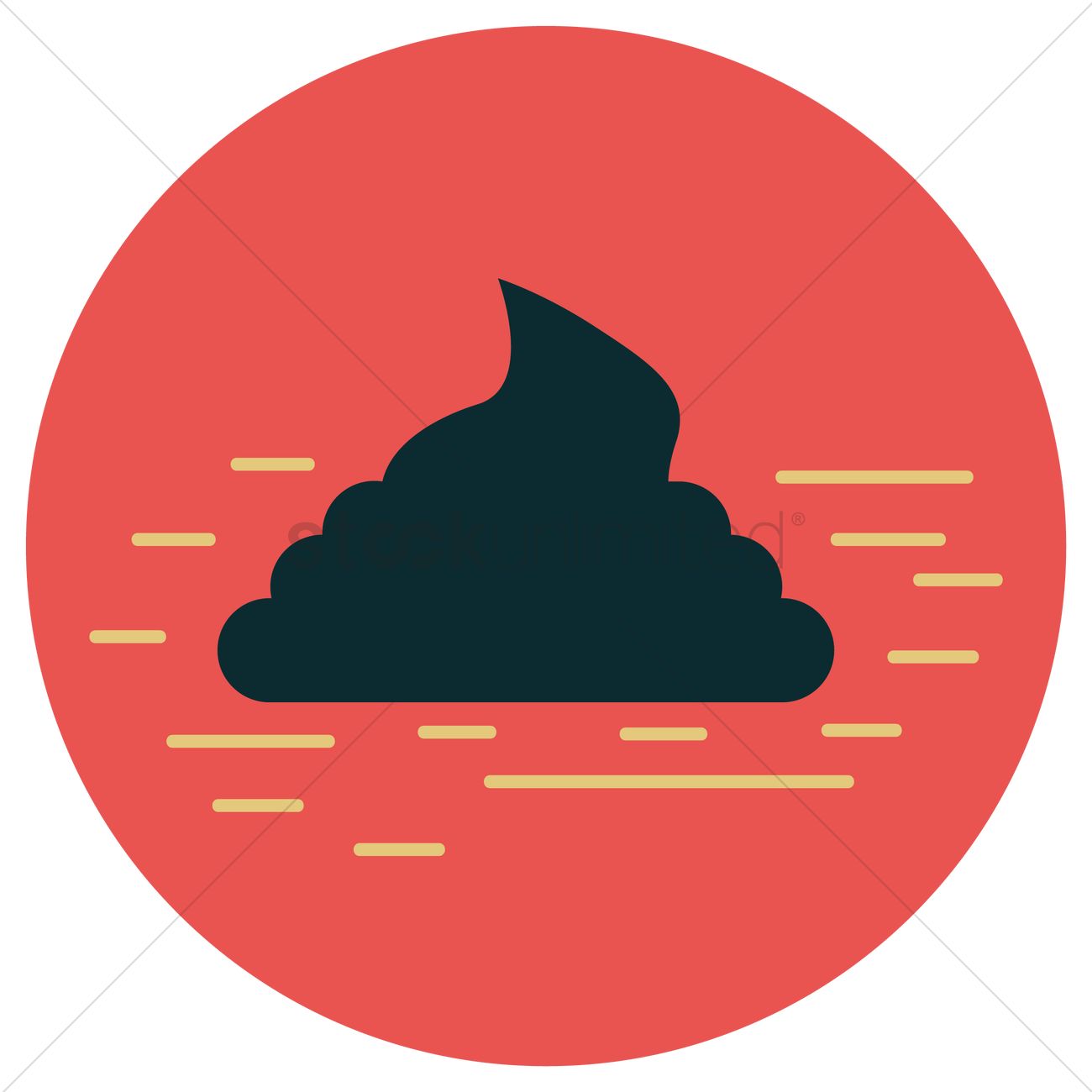 1300x1300 Pet Poop Vector Image