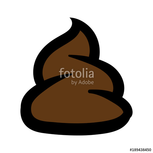 500x500 Cartoon Poop Vector Illustration Stock Image And Royalty Free