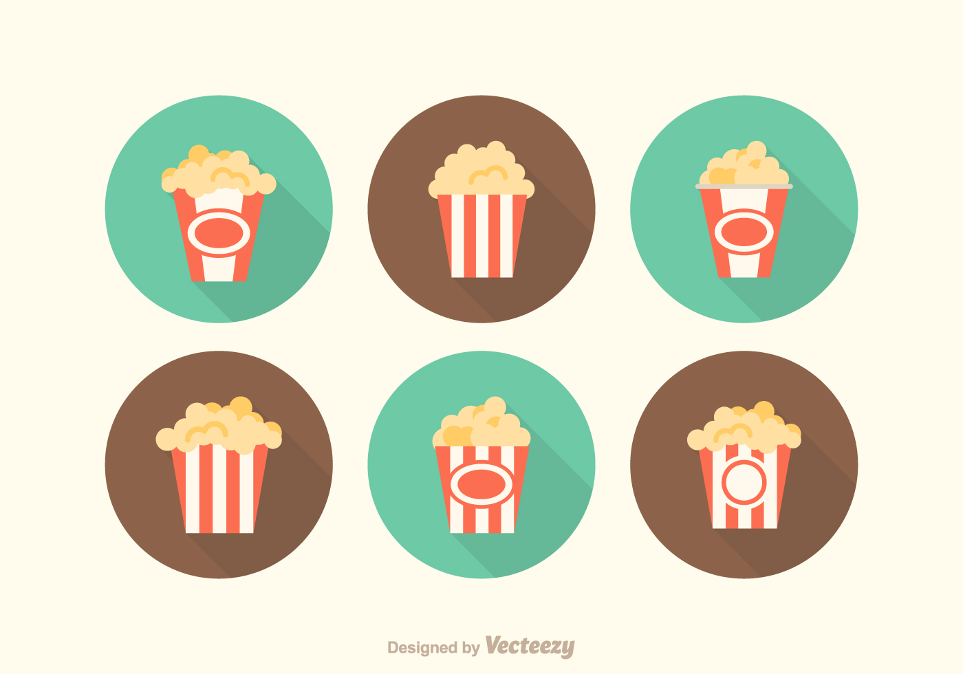 1400x980 Popcorn Free Vector Art