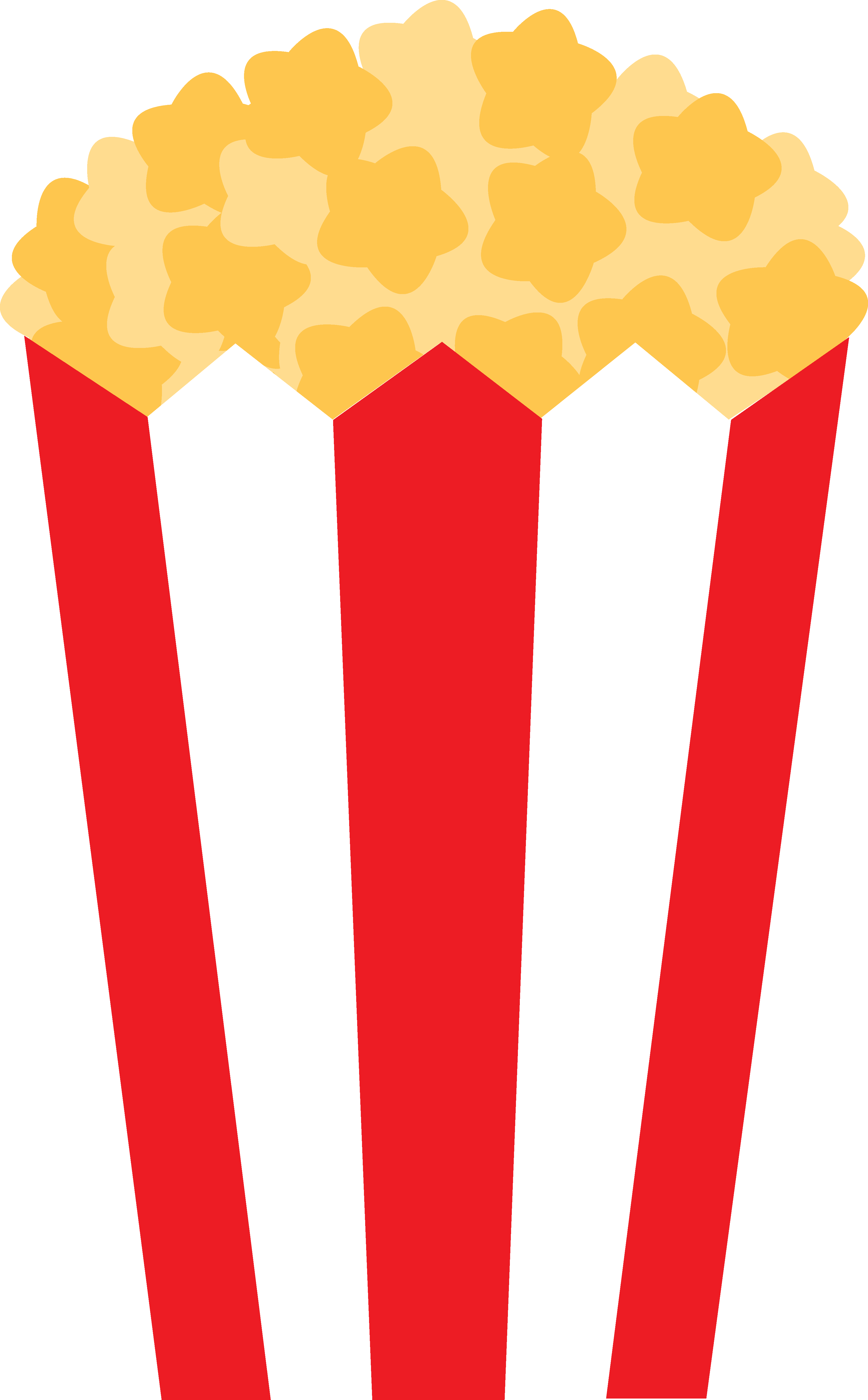 3575x5770 Vector Clipart Popcorn