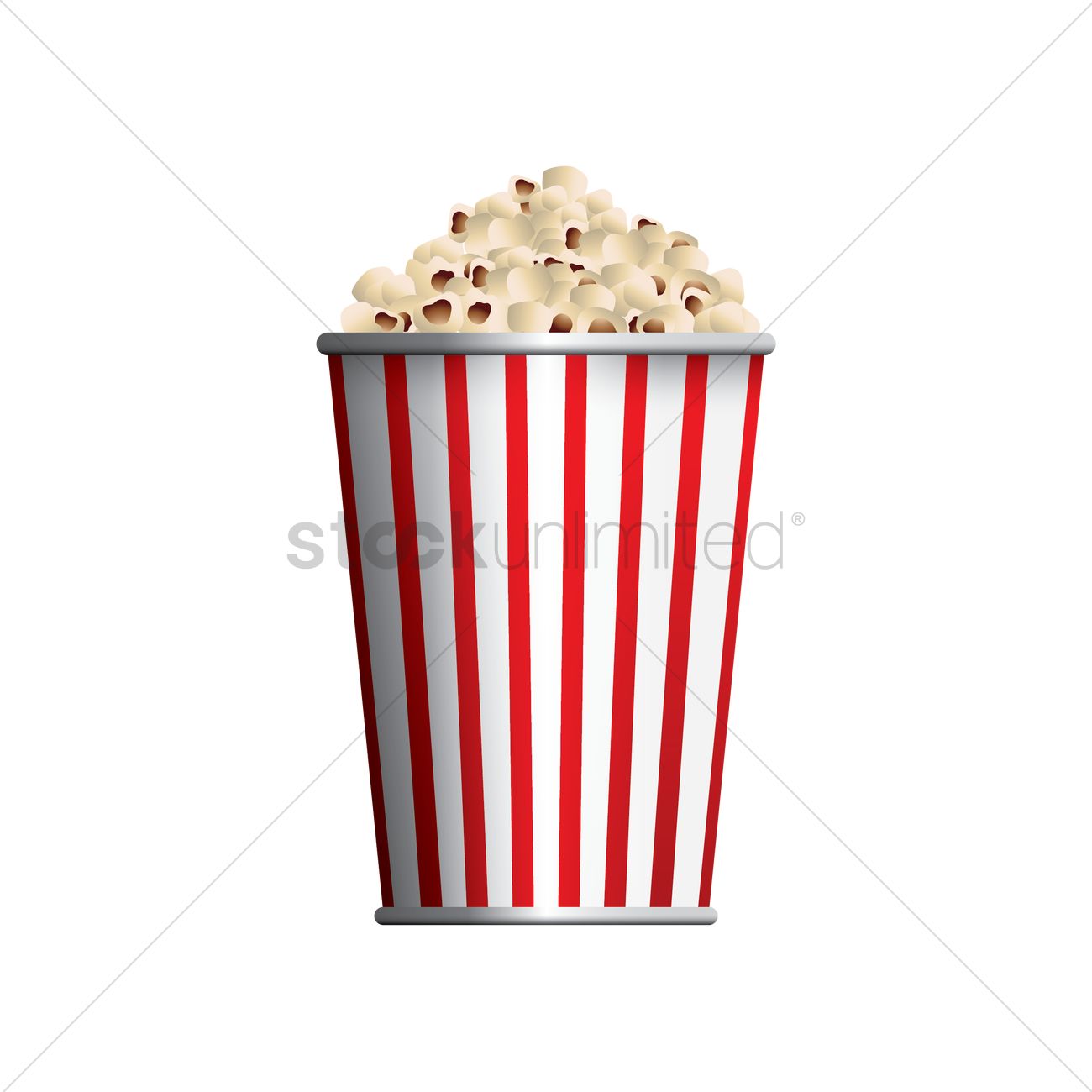 1300x1300 Popcorn Vector Image