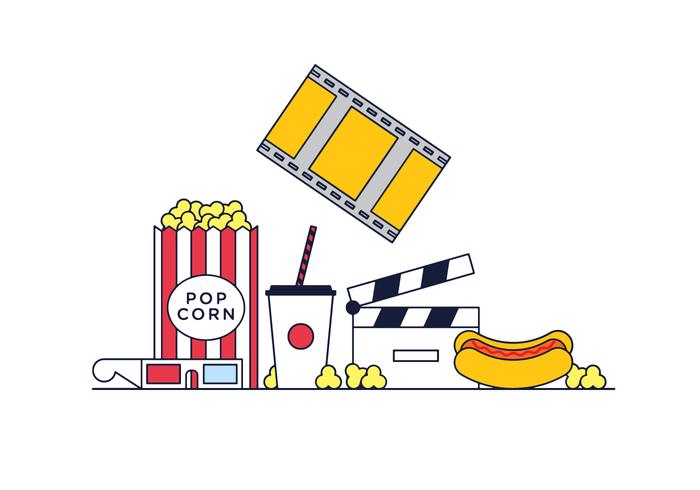 700x490 Pop Corn Vector