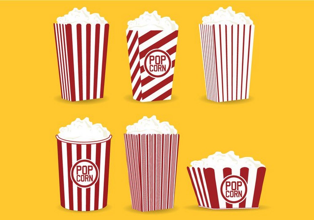 1024x717 Popcorn Vector Free Download Ai Files