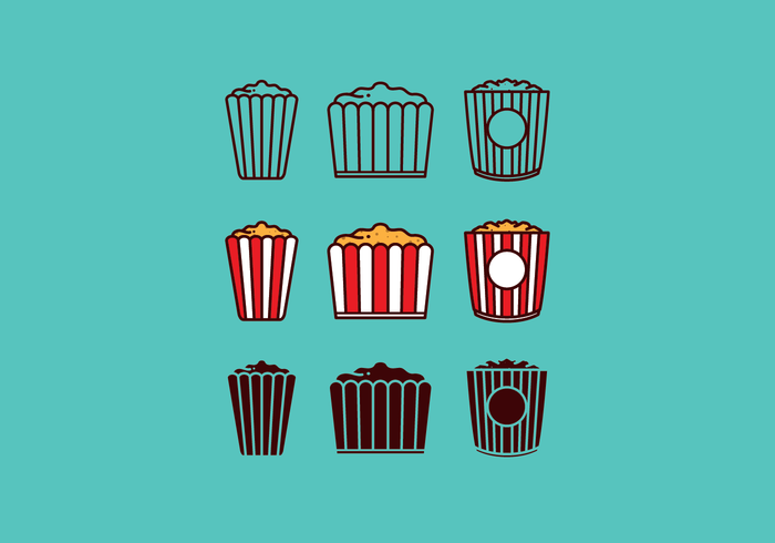 700x490 Popcorn Free Vector Art
