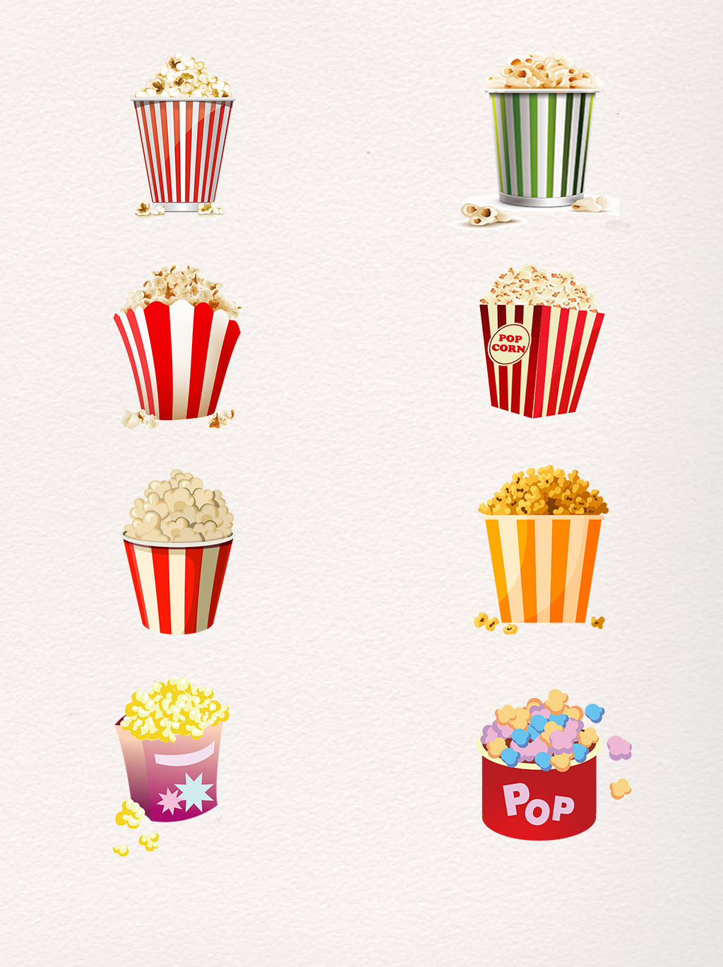 1024x1370 8 Vector Popcorn Bucket Png Free Download Png Files