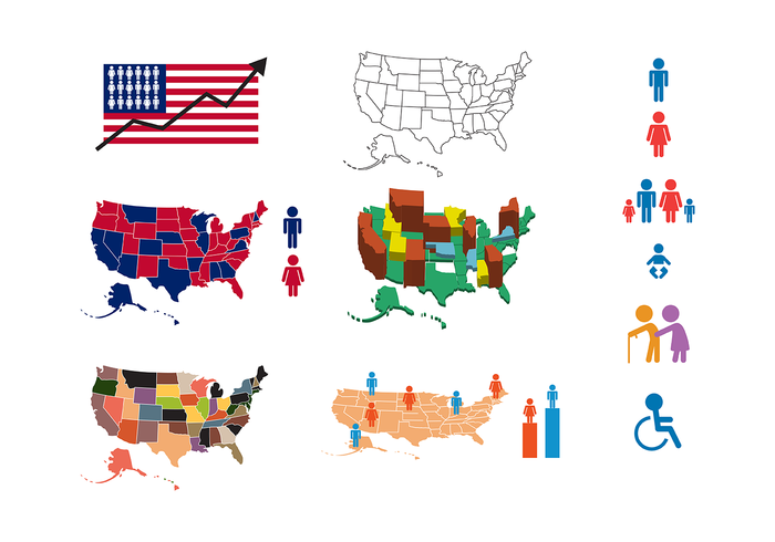 700x490 Us Population Vector