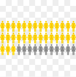 260x261 Vector Creative Design Female Population Chart, Chart Vector