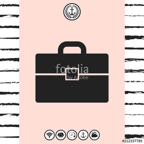 500x500 Portfolio Icon Symbol Stock Image And Royalty Free Vector Files