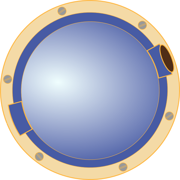 600x600 Porthole Window Ship Clip Art Free Vector 4vector
