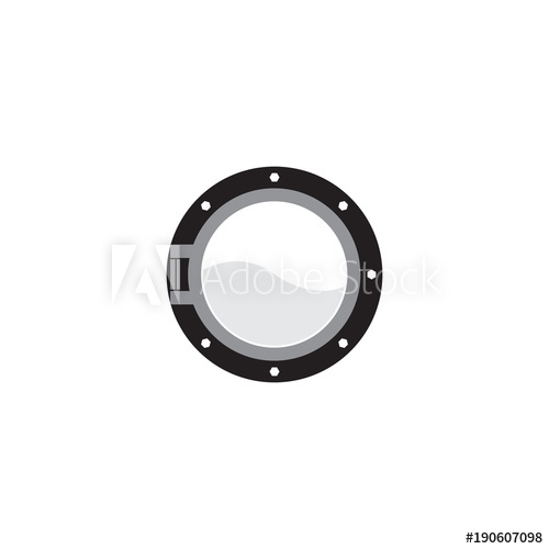 500x500 Porthole Vector Icon