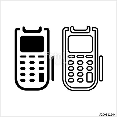 500x500 Pos Terminal Icon Stock Image And Royalty Free Vector Files On
