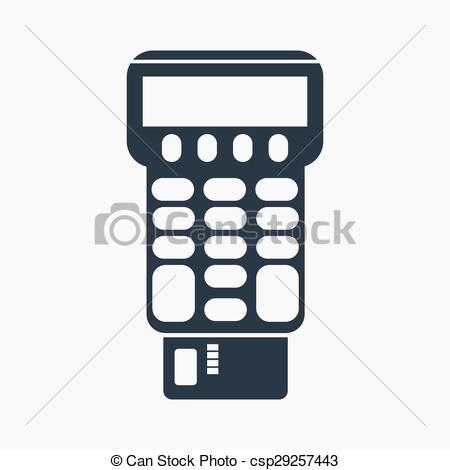 450x470 Vector Illustration Of Pos . Vector Illustration Of Credit Card