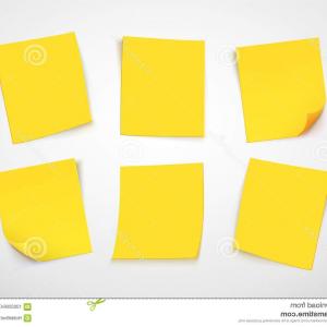 300x300 Yellow Paper Notes Post Note Vector Illustration Image Orangiausa