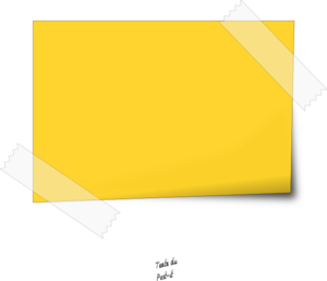 300x258 Blank Post It Clip Art