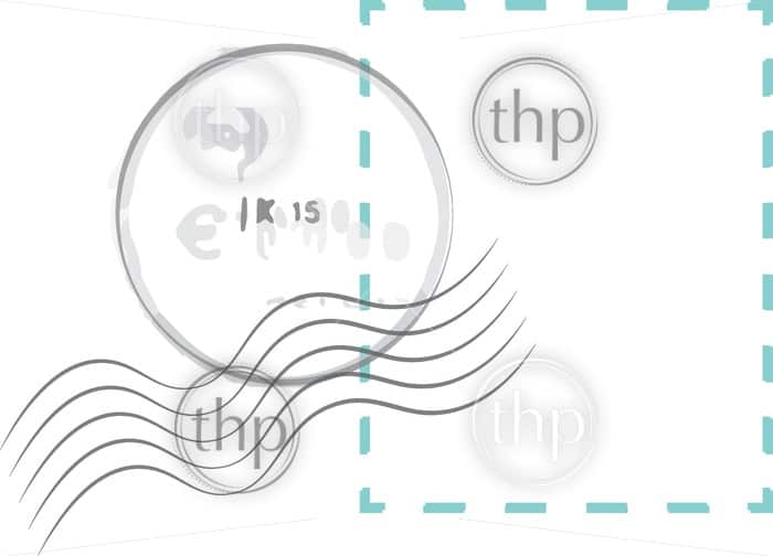 700x504 Postage Stamps Vector With Stamp Outline And Rubber Stamp Photo