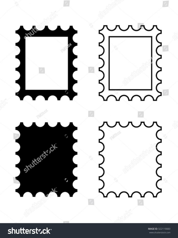 728x971 Magnificent Postage Stamp Template Free Gallery Resume Ideas