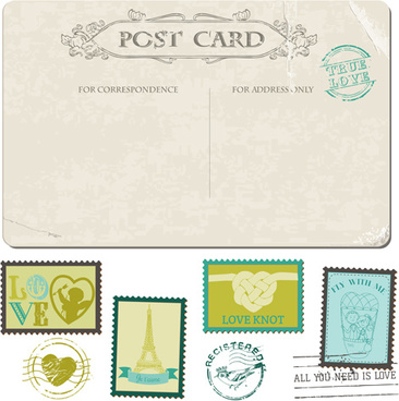 366x368 Postage Stamp Vector Graphic Free Vector Download (855 Free Vector