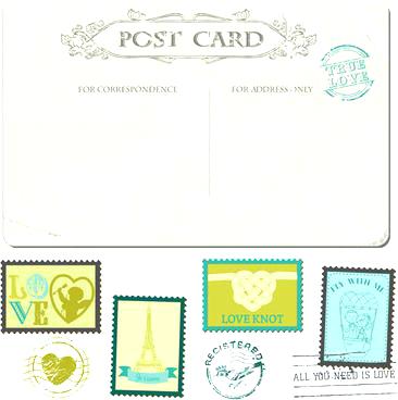 366x368 Postage Stamp Template Free Vector Verbe.co