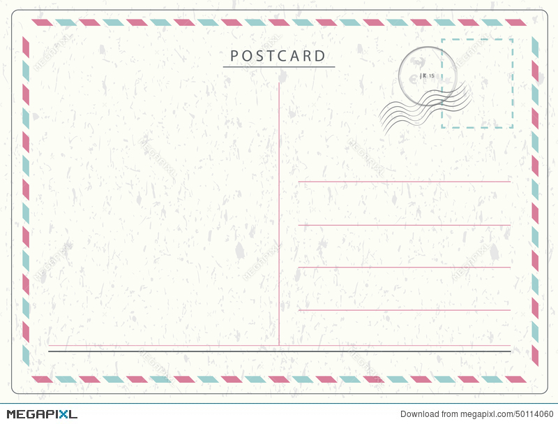 800x607 Travel Postcard Vector Illustration 50114060