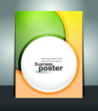 340x385 Creative Business Poster Design Vector 02 Free Download