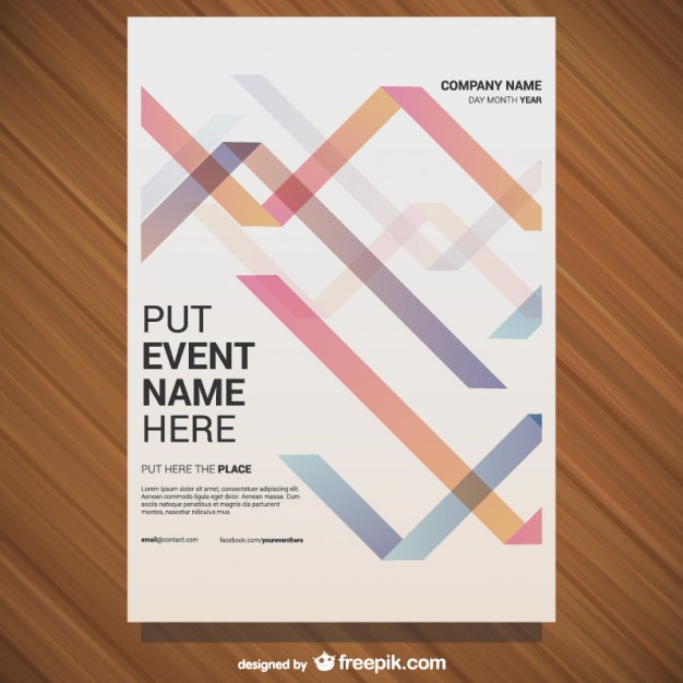 626x626 Event Poster Template Vector Free Download