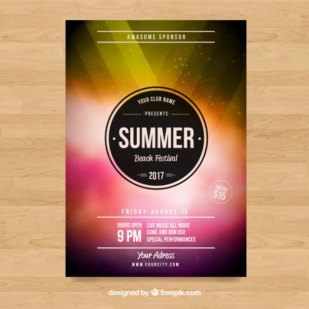 626x626 Party Poster Design Vector Free Flyer Background Designs