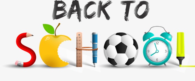 650x272 Back To School Creative Poster Design Vector, School Vector