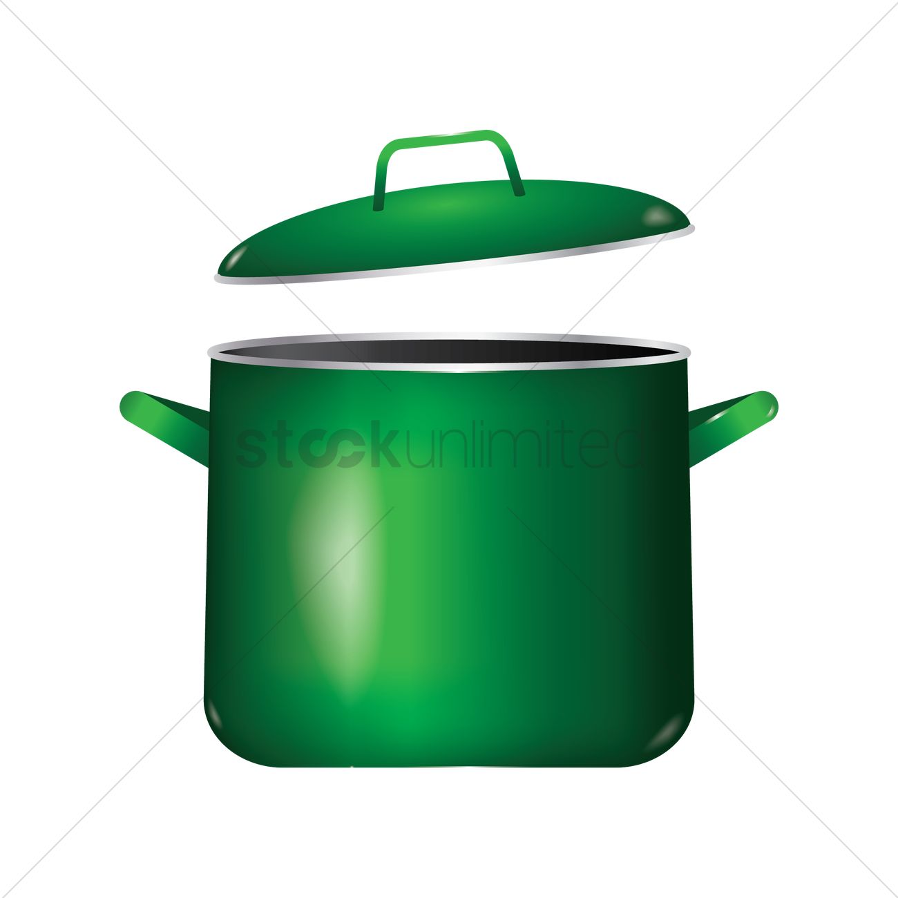 1300x1300 Cooking Pot Vector Image