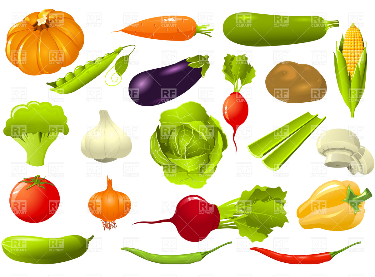 1200x888 Vegetables Set