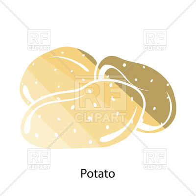 400x400 Icon Of Potato Vector Image Vector Artwork Of Food And Beverages